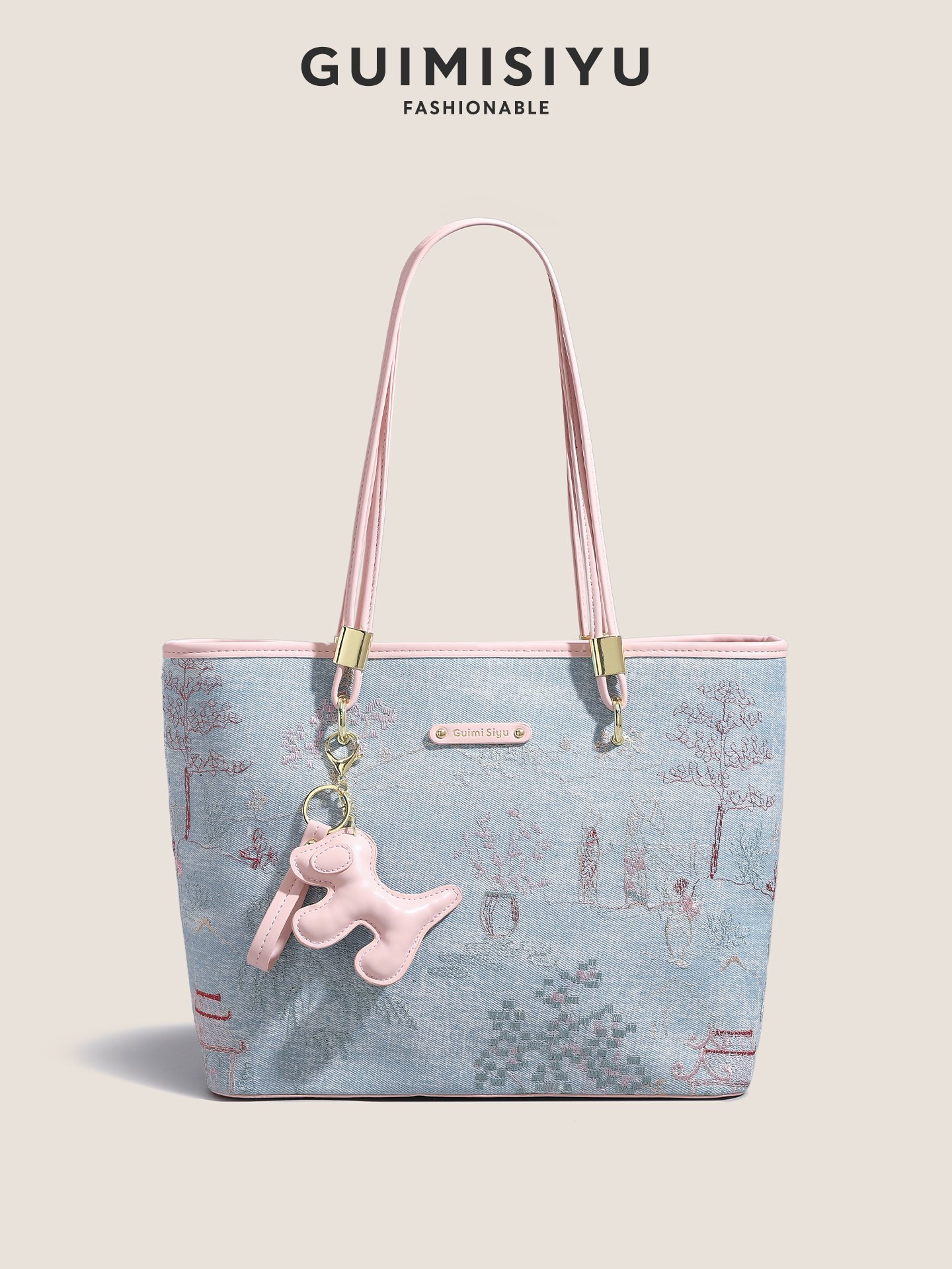 Original tote bag women's new large capacity bag commuting to work casual shoulder bag 03