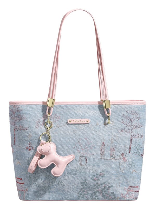 Original tote bag women's new large capacity bag commuting to work casual shoulder bag 03 - Image 5